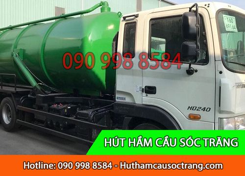 Hút hầm cầu ở Vĩnh Châu Thịnh Hòa KM 7% BH 2 Năm