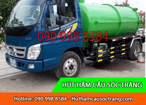 Hút hầm cầu ở Vĩnh Châu Thịnh Hòa KM 7% BH 2 Năm