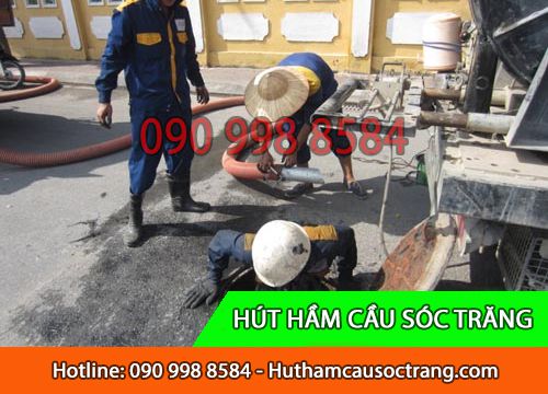 Nạo vét hố ga huyện Cù Lao Dung Thịnh Hòa Từ 99K BH 2 Năm