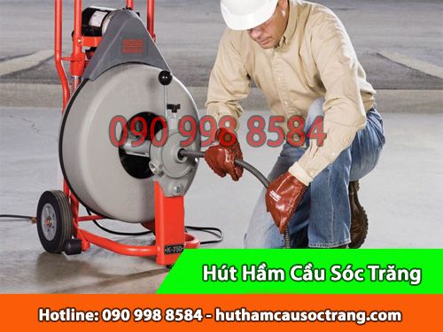 Thông cống nghẹt huyện Cù Lao Dung quy trình hiện đại như thế nào?