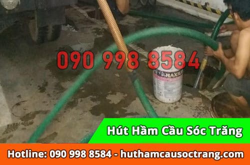 Hút hầm cầu Vĩnh Long Thịnh Hòa triệt để 100%