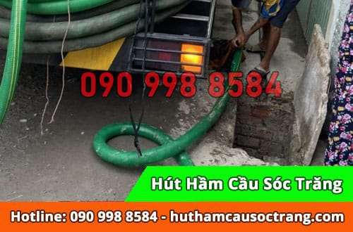 Hút hầm cầu Vĩnh Long Thịnh Hòa triệt để 100%