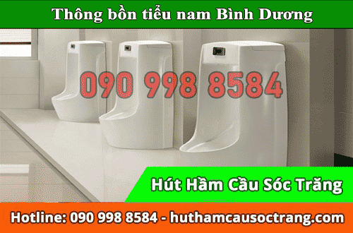 Thông bồn tiểu nam Bình Dương sạch sẽ, nhanh chóng chỉ 99K