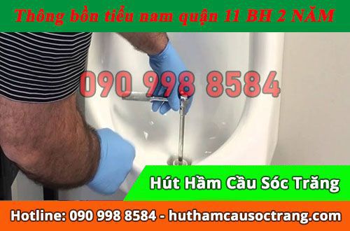 Thông bồn tiểu nam quận 4 Thịnh Phát hiệu quả cao