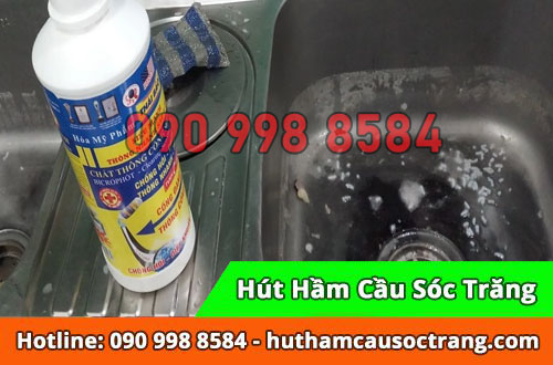 Thông bồn rửa chén Cần Thơ Thịnh Hòa 24/7 nhanh gọn vệ sinh