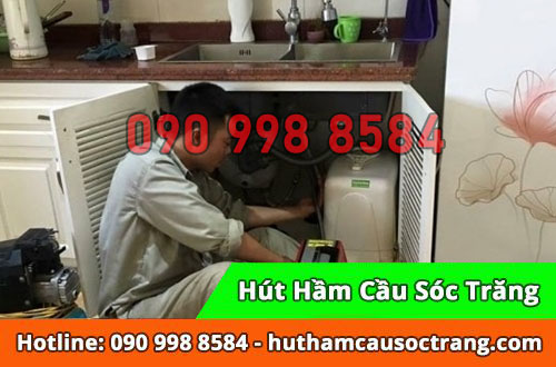 Thông bồn rửa chén huyện Bình Chánh giá rẻ 100K, triệt để 99%