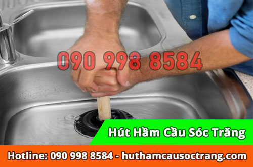 Thông bồn rửa chén Quận 1 Thịnh Hòa-BH 6 tháng