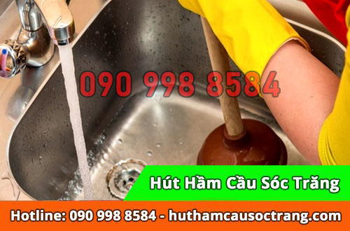 Thông bồn rửa chén quận Thủ Đức giá sốc Thịnh Hòa-BH 24 tháng