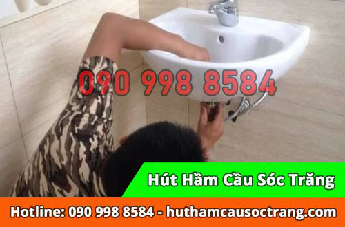 Thông bồn rửa mặt huyện Hóc Môn Thịnh Hòa 100% uy tín giá rẻ, triệt sạch nhanh 