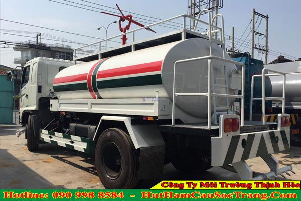 Thuê xe bồn chở nước rửa đường Sóc Trăng
